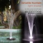 Floating Spray Fountain w/ 48 LED Lights