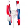 SOLAR 68" PATRIOTIC DUAL KINETIC WINDMILL STAKE