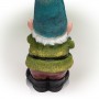 15" Blue Hat Gnome Garden Statue with Blue Water Can on Hand
