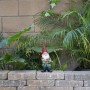 Alpine Corporation GDS124 Alpine Hunting Green Shirt Garden Gnome Outdoor Statue, Multicolor