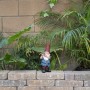 12" Hunting Blue Shirt Garden Gnome Statue