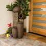 43" Tall Pouring Jars Floor Water Fountain