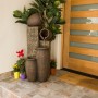 43" TALL POURING JARS FLOOR WATER FOUNTAIN