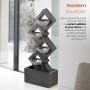39" Soothing 4-Tier Fountain with LED Lights