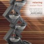 39" Soothing 4-Tier Fountain with LED Lights