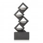 39" Soothing 4-Tier Fountain with LED Lights