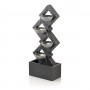 39" Soothing 4-Tier Fountain with LED Lights