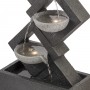 39" SOOTHING 4-TIER FOUNTAIN WITH LED LIGHTS 