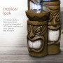 29" TALL LIGHTED TIKI FOUNTAIN