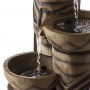 29" TALL LIGHTED TIKI FOUNTAIN