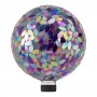 10" Mosaic Gazing Ball - Purple