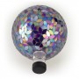 10" Mosaic Gazing Ball - Purple