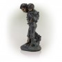 16" BOY GIVING PIGGYBACK RIDE STATUARY 