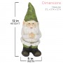 12" TALL GNOME FOLDING HANDS 