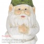 12" TALL GNOME FOLDING HANDS 