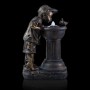 27" BOY DRINKING WATER OUT OF FOUNTAIN WITH LED LIGHT 