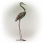 40" CRANE STAKE STATUE