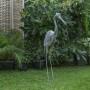 56" OUTDOOR METALLIC DEMOISELLE CRANE DÉCOR