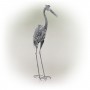 56" OUTDOOR METALLIC DEMOISELLE CRANE DÉCOR