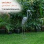 49" ALTERNATE OUTDOOR METALLIC DEMOISELLE CRANE DÉCOR 