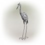 49" Alternate Outdoor Metallic Demoiselle Crane Décor