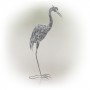 49" Alternate Outdoor Metallic Demoiselle Crane Décor