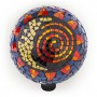 10" MOSAIC SUN AND MOON GAZING GLOBE 