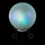 8" COLOR CHANGING GAZING GLOBE WITH LED LIGHTS