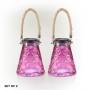 SOLAR PINK LED WASP TRAP - SET OF 2