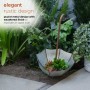 19" RUSTIC INVERTED UMBRELLA PLANTER GARDEN STAKE 