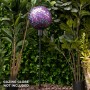 31" GAZING GLOBE METAL STAND GARDEN STAKE 