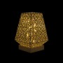 Alpine Corporation 10" Tall Tabletop Lamp with Chain Style Filament LED Lights