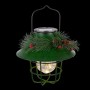 Alpine Corporation Holiday Décor Acrylic Snowman Stakes with Solar Color Changing LED Lights, 2-Pack