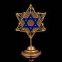 Alpine Corporation Hanukkah Star of David Tabletop Decoration