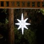 Alpine Corporation 3D Hanging Star Christmas Décor with LED Lights