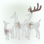 REINDEER FAMILY CHRISTMAS DÉCOR WITH 230 COOL WHITE LEDS 