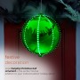 12" Christmas Ball Ornament w/240 Chasing LED Lights