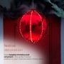 12" Christmas Ball Ornament w/240 Chasing LED Lights
