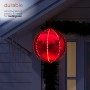 12" Christmas Ball Ornament w/240 Chasing LED Lights