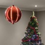 12" Christmas Ball Ornament w/240 Chasing LED Lights