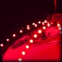 12" Christmas Ball Ornament w/240 Chasing LED Lights