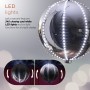 12" Christmas Ball Ornament w/240 Chasing LED Lights