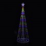 83" Tall Christmas Tree Tower with Changing LED Lights