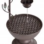 38" HANGING 6-CUP TIERED FLOOR FOUNTAIN 