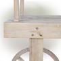 Wooden Multi-Use Display Cart with Wheels