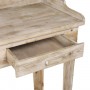 Wood Potting Table with Drawer and Removeable Metal Sink