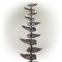 70" METAL SILVER TIERED FOUNTAIN