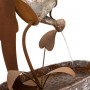 33" FARM BOY SILHOUETTE METAL FOUNTAIN 