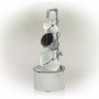 RUSTIC CREAM WHITE METAL PAILS FOUNTAIN