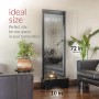 6' TALL SILVER MIRROR WATER FOUNTAIN | WATER WALL